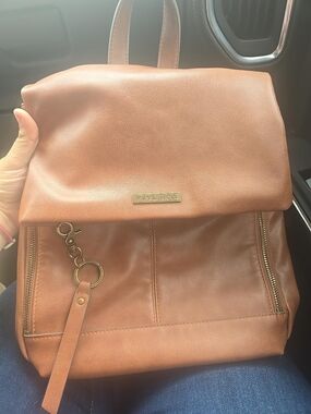 Frye And Co Brown Leather Backpack